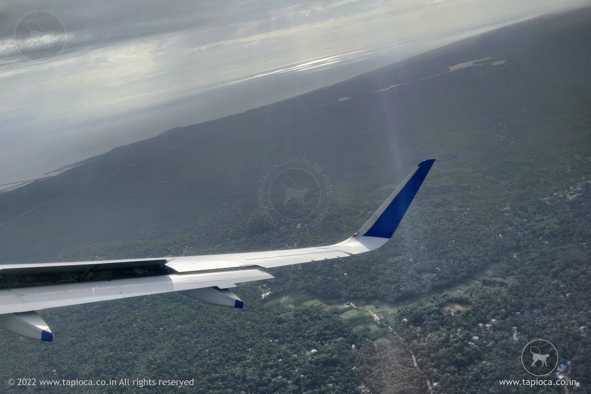 Flight landing in Kerala