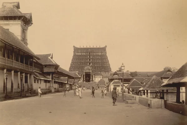 Padmanabha Temple Old Photograph