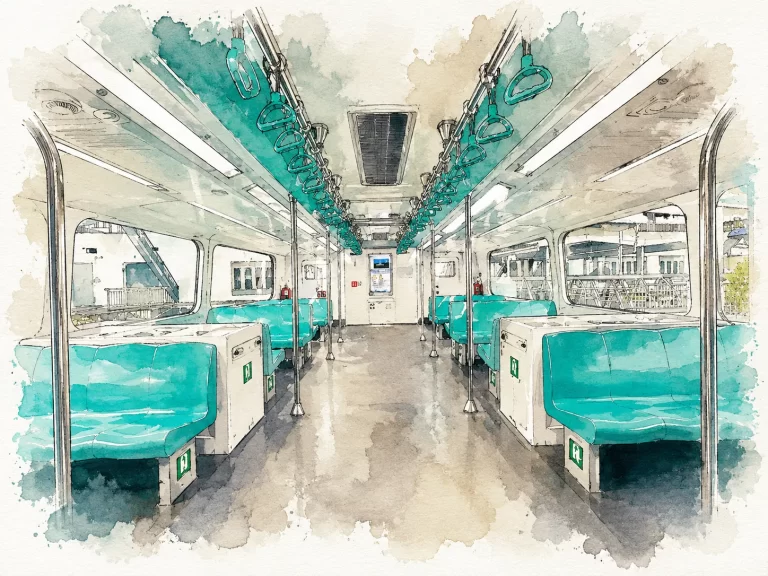 Kochi Water Metro interior
