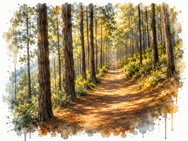 Pine Forest Trails in Vagamon