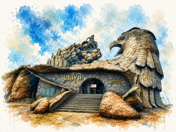 Jatayu Earth's Center – Monumental Tribute to Courage and Mythology