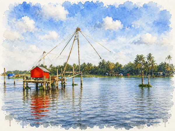 Chinese Fishing Nets of Kadamakkudy